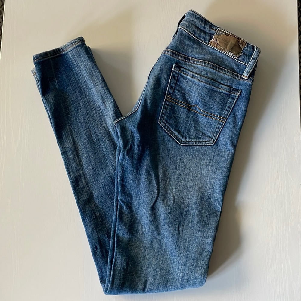 Ralph Lauren skinny low rise jeans